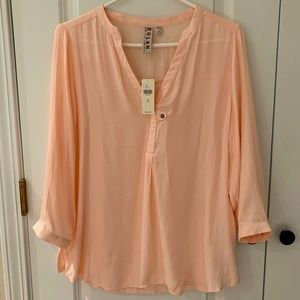 Anthropologie - Dolan Blouse, Size: M, Color: Peach